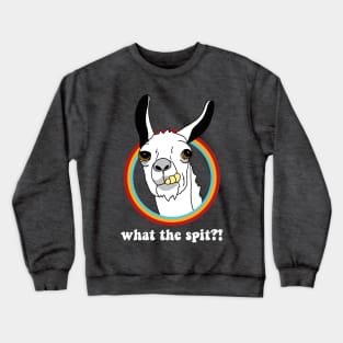 Llama What the Spit?! Crewneck Sweatshirt